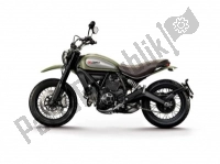 Toutes les pièces d'origine et de rechange pour votre Ducati Scrambler Urban Enduro Thailand 803 2016.